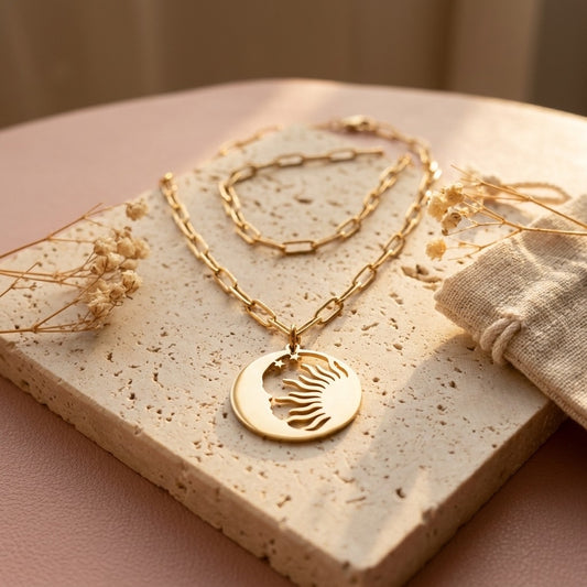 Sun & Moon Necklace
