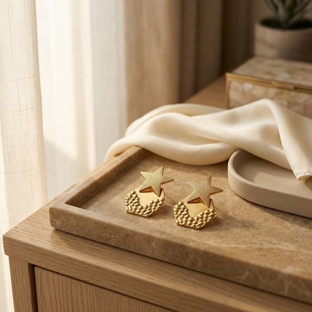 Stella Hexa Earrings