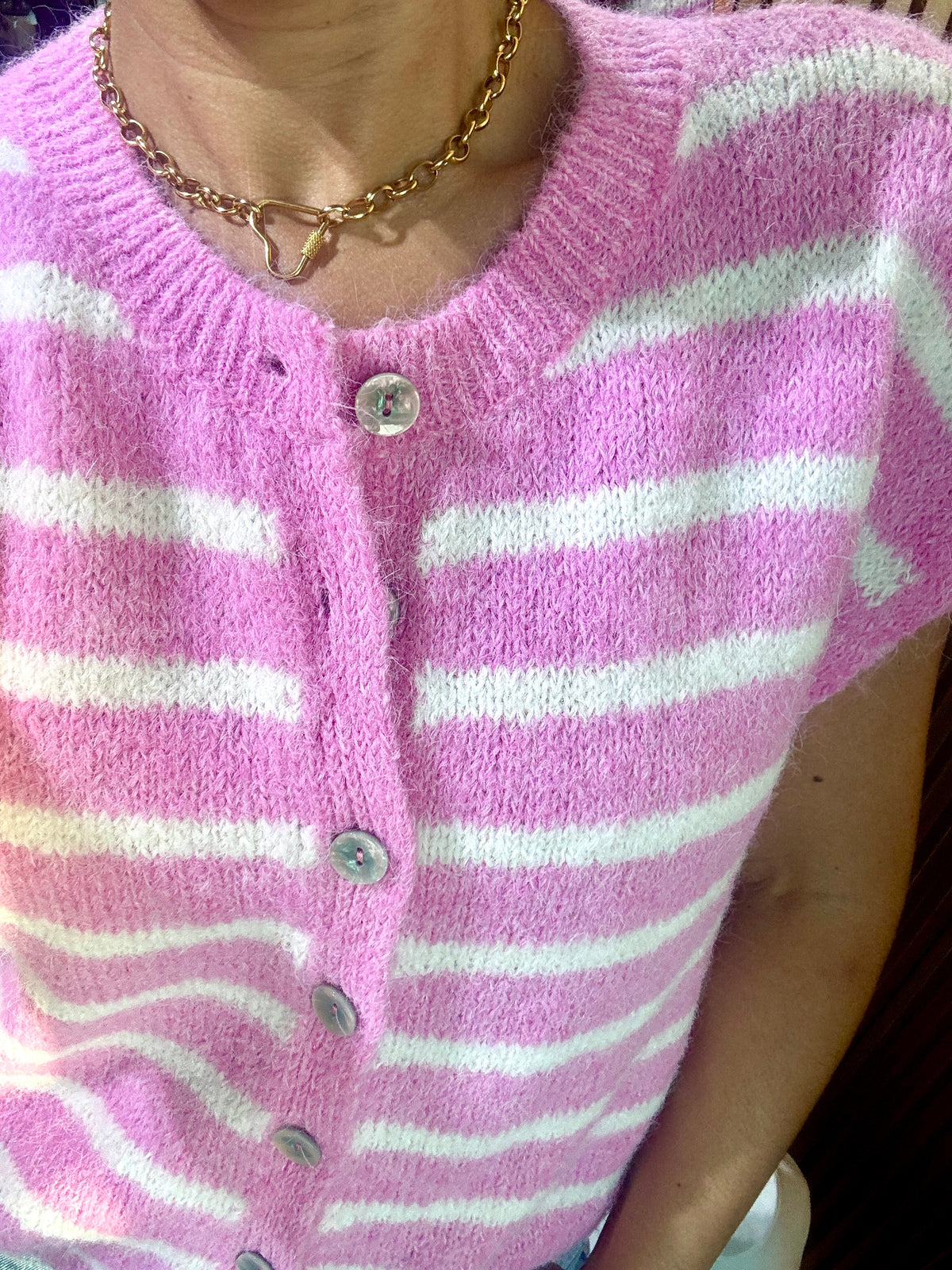 Vest Stripes Pullover