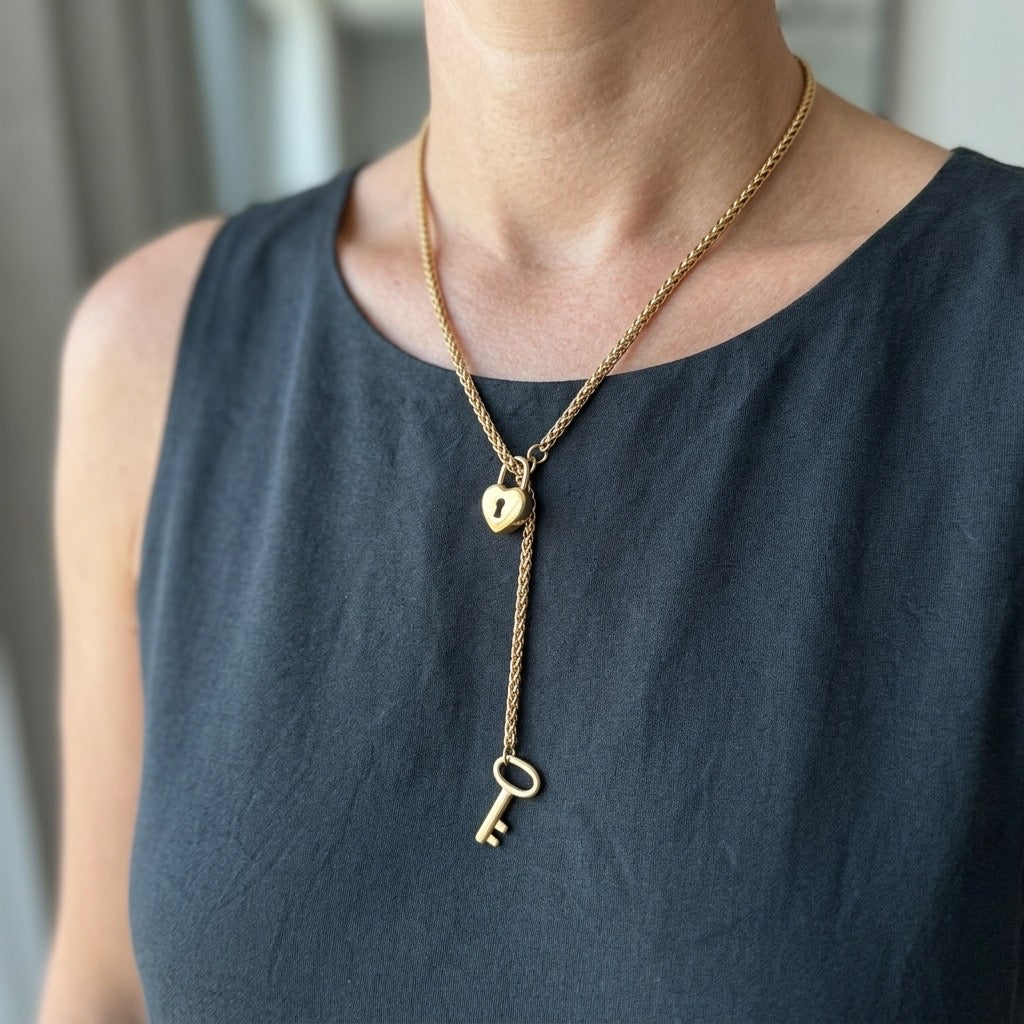 Amore Key Necklace