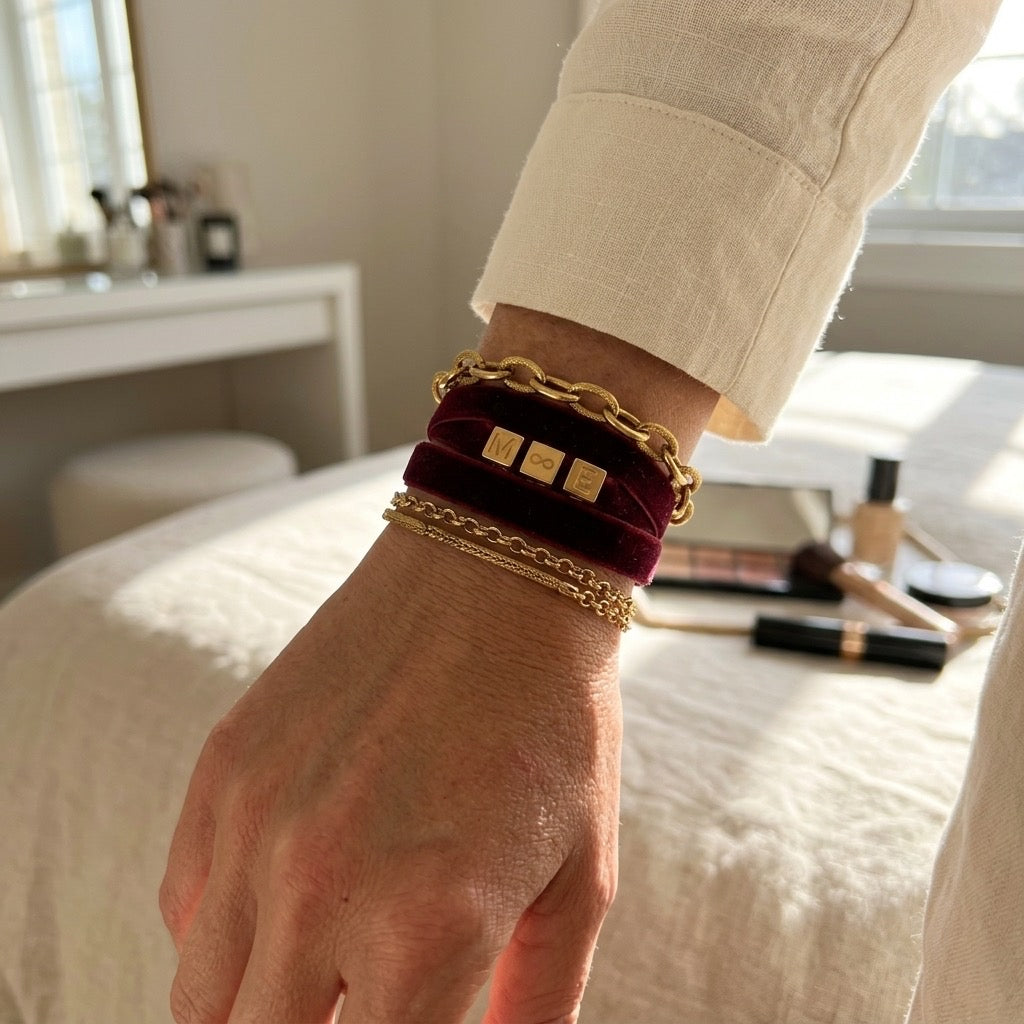 Velvet Charm Bracelet