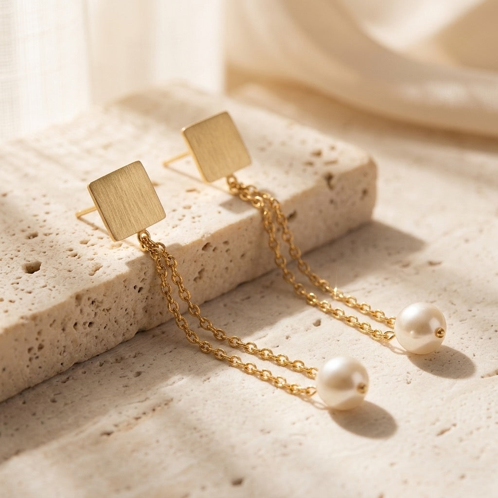 Pearl Drop Earrings
