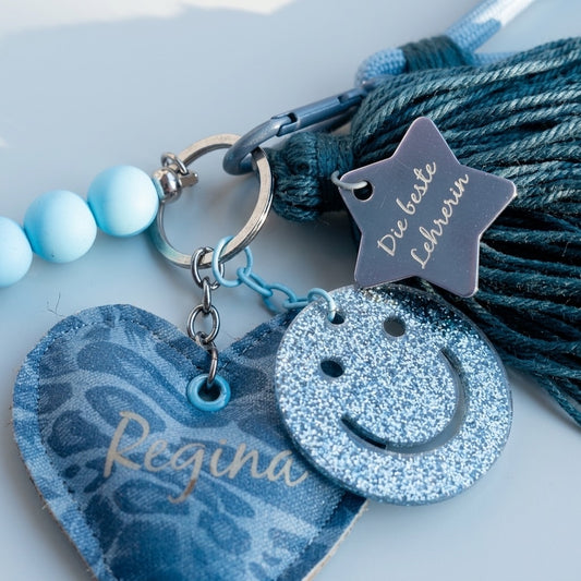 Smile Keychain