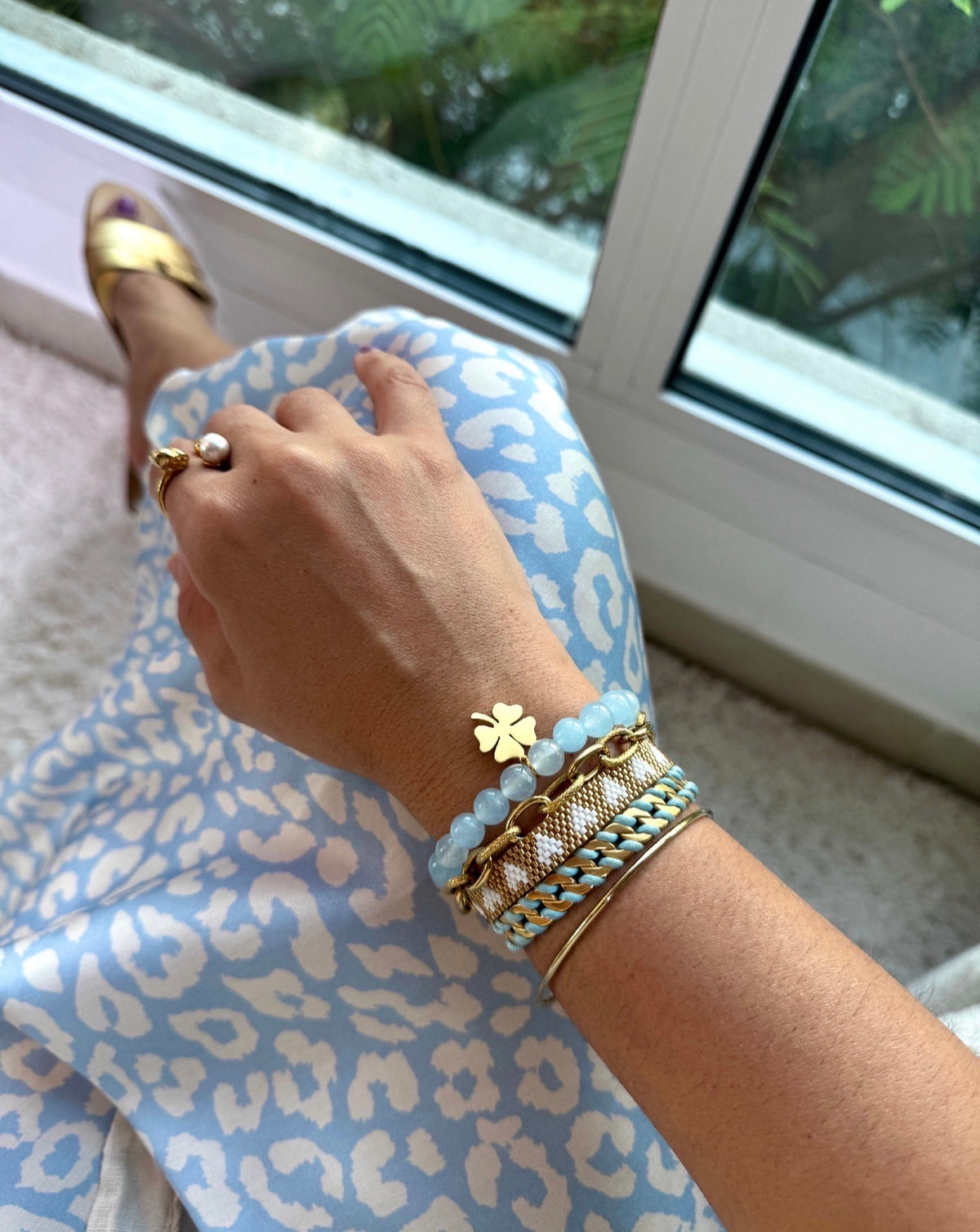 Lucky Blue Bracelet