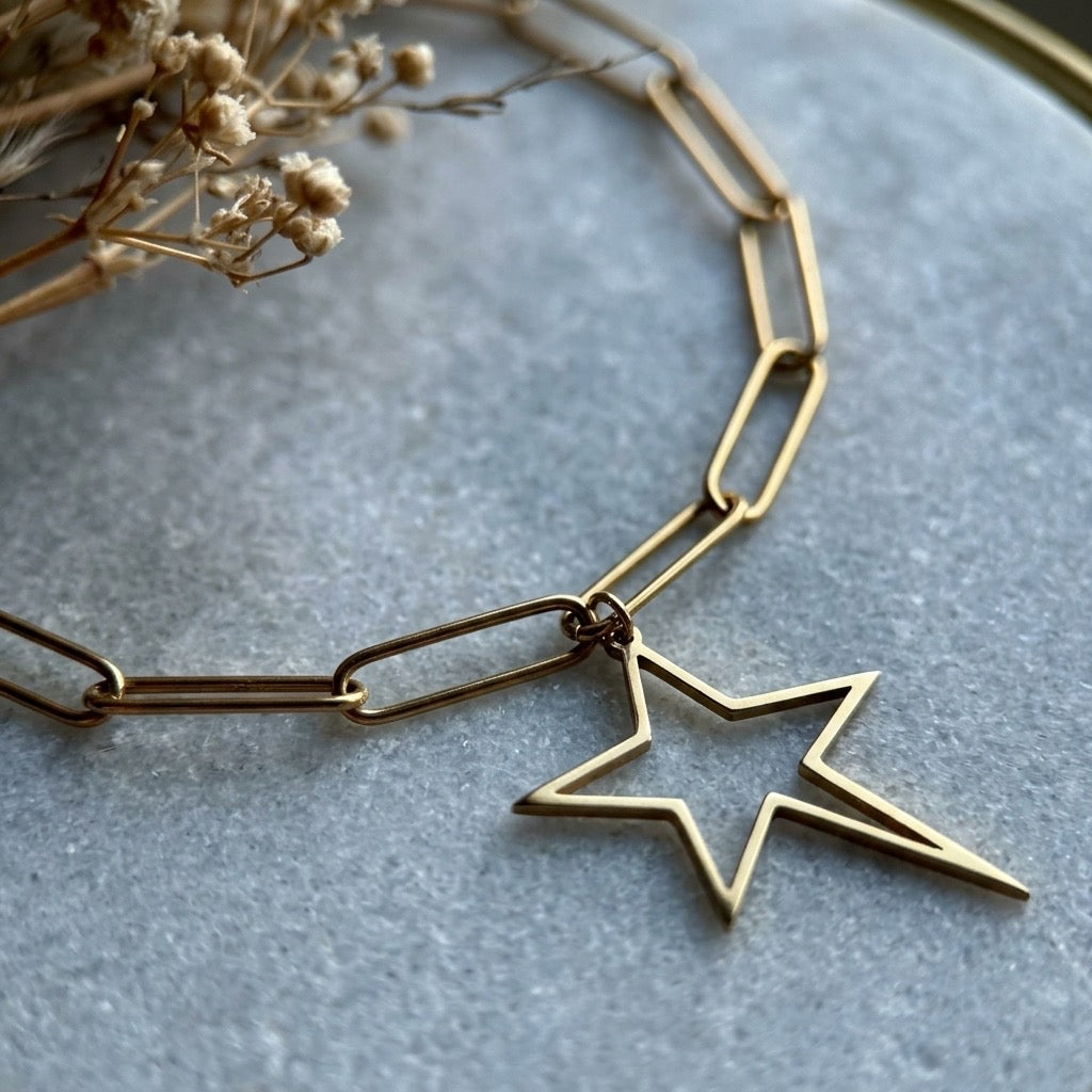 Stella Link Necklace