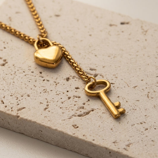 Amore Key Necklace