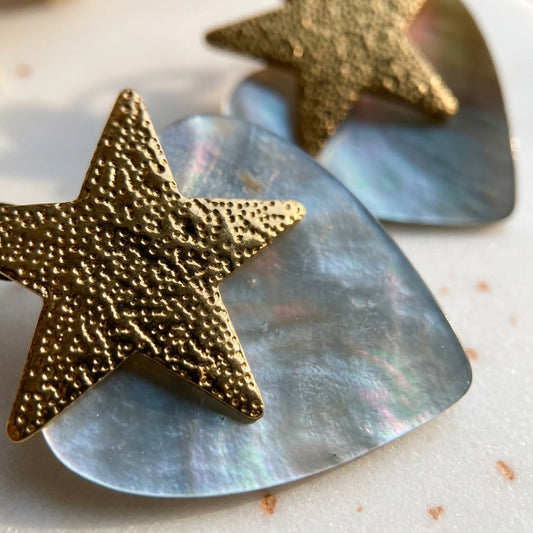 Star Shell Earrings