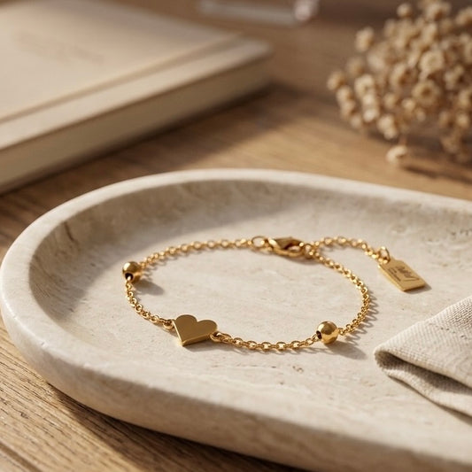 Aurora Heart Bracelet