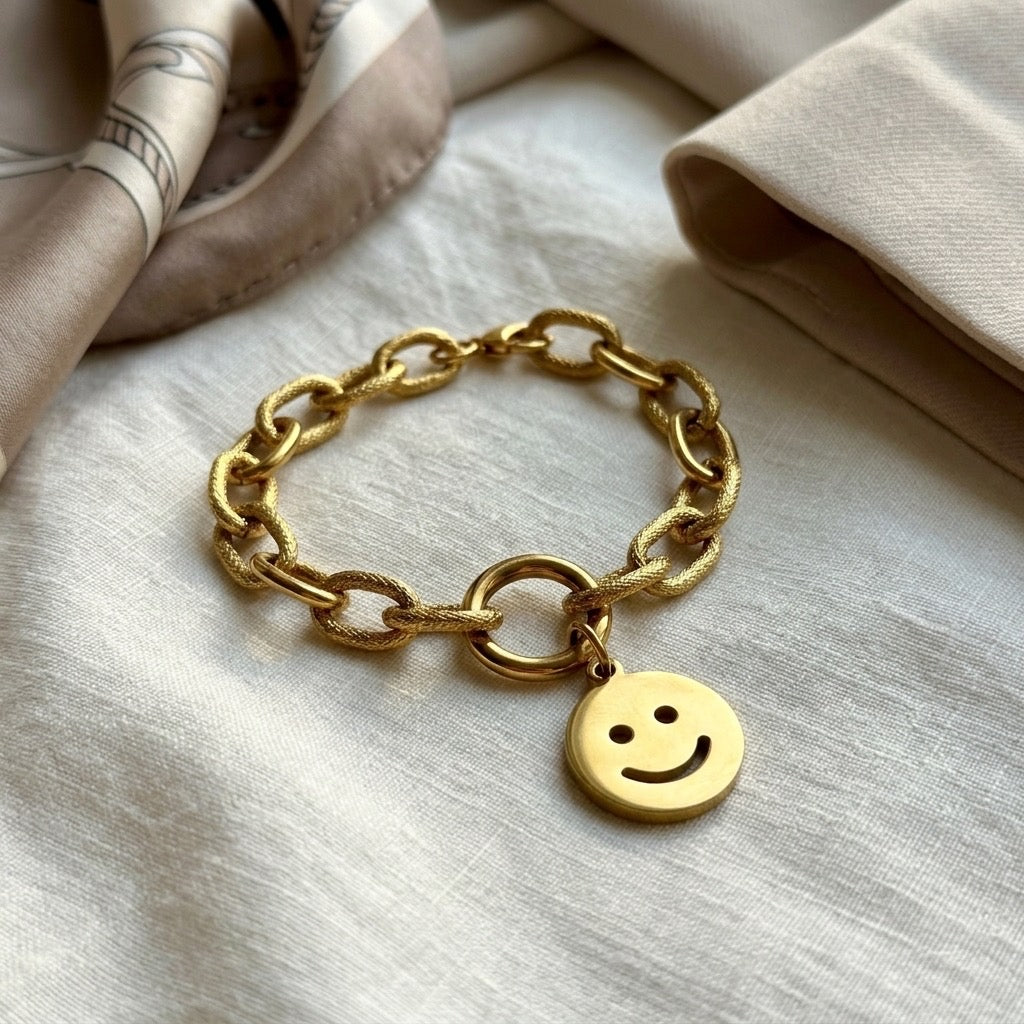Happy Face Bracelet