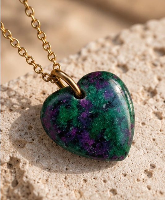 Heart Stone Necklace