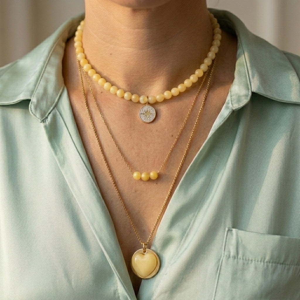 Natural stone Necklace