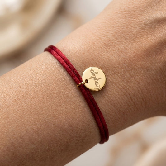 Komplizin Silk Cord Bracelet
