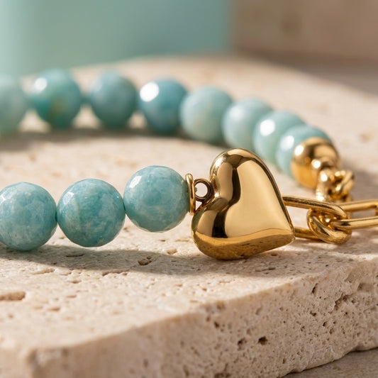 Aqua Muse Beaded Bracelet