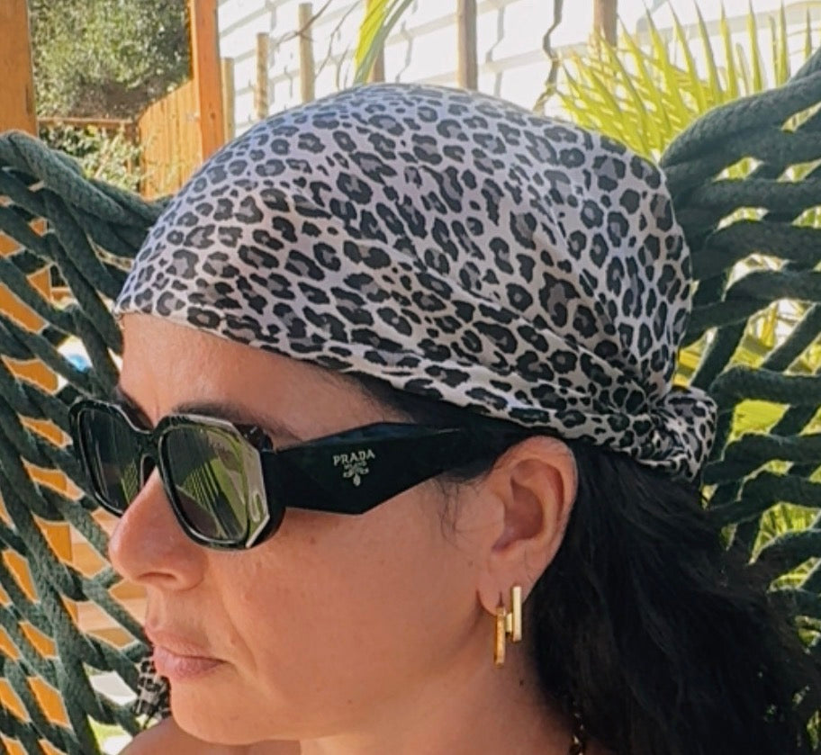 Leopard Headscarf