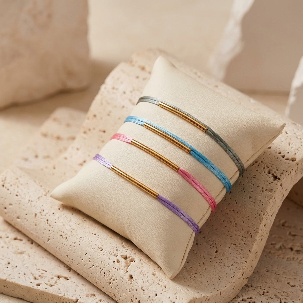 Satin Glow Armband