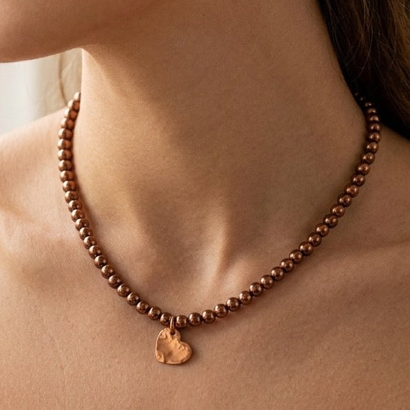 Bronze Heart necklace
