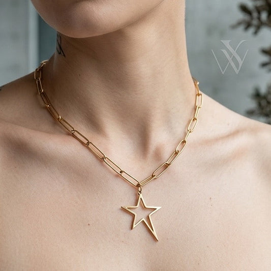 Stella Link Necklace