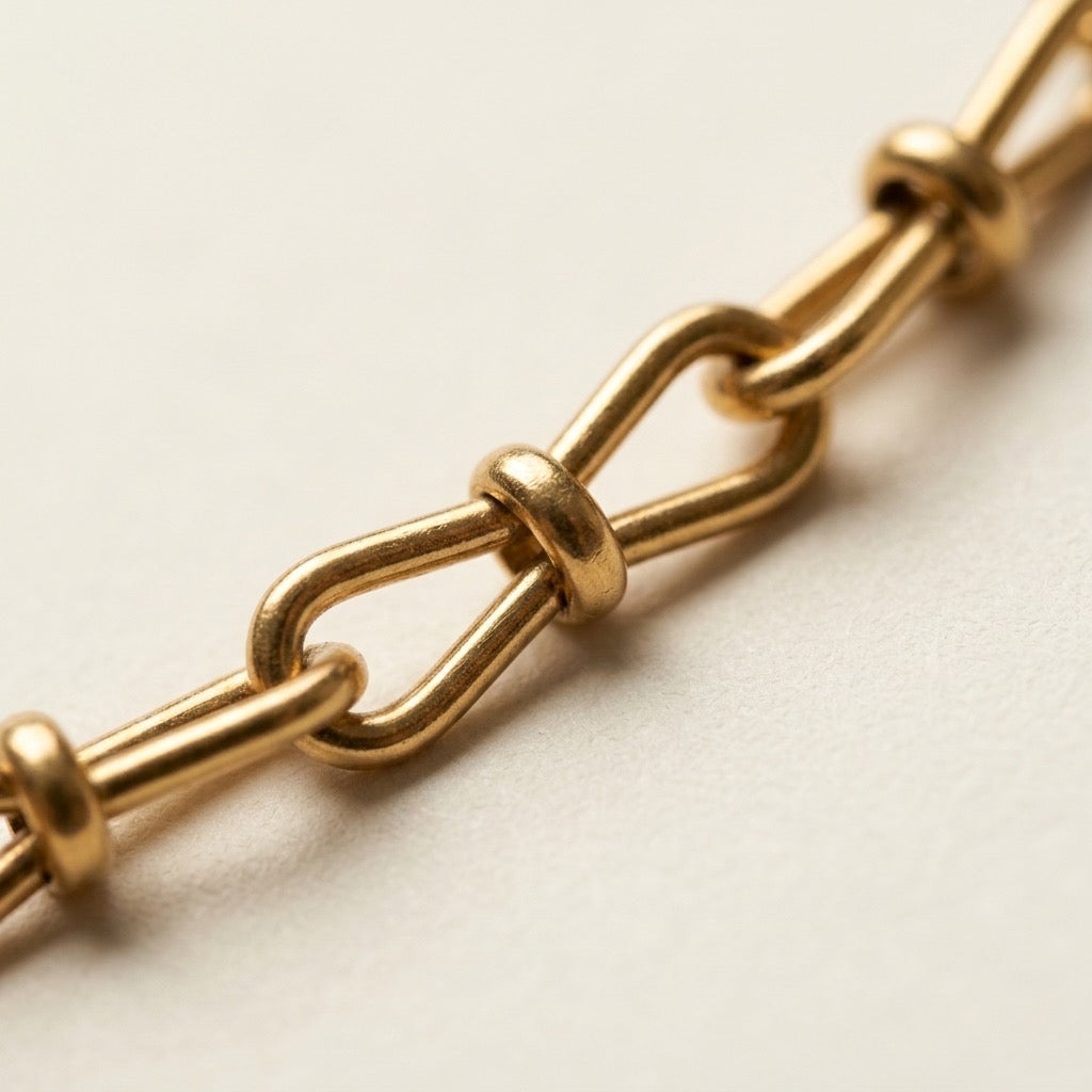 Gilded Link Necklace
