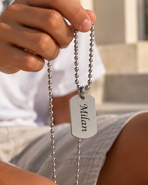 Engraving Necklace