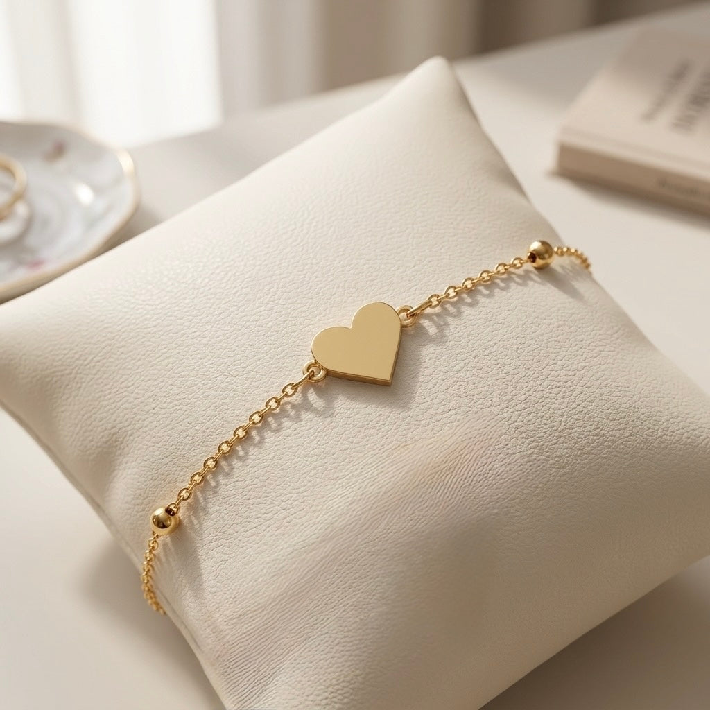 Aurora Heart Bracelet