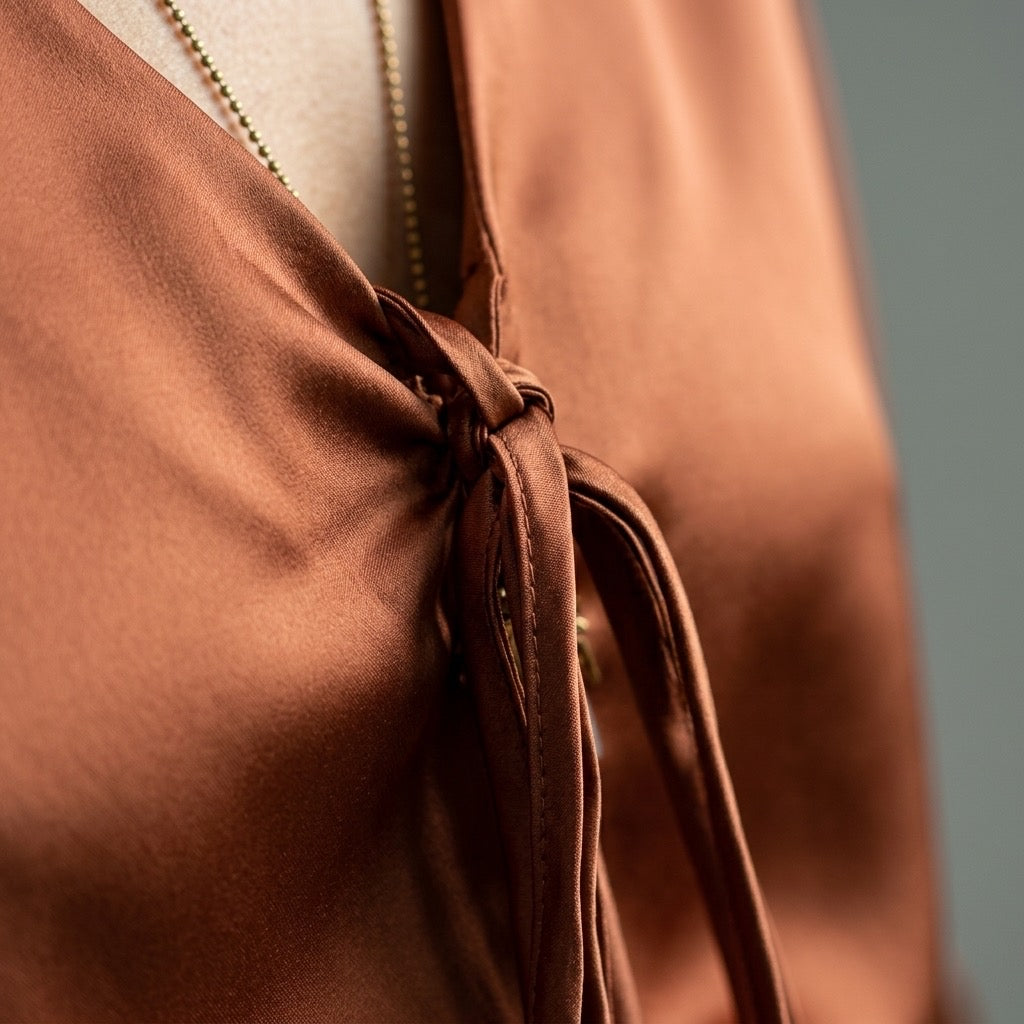 Golden Mocha Blouse