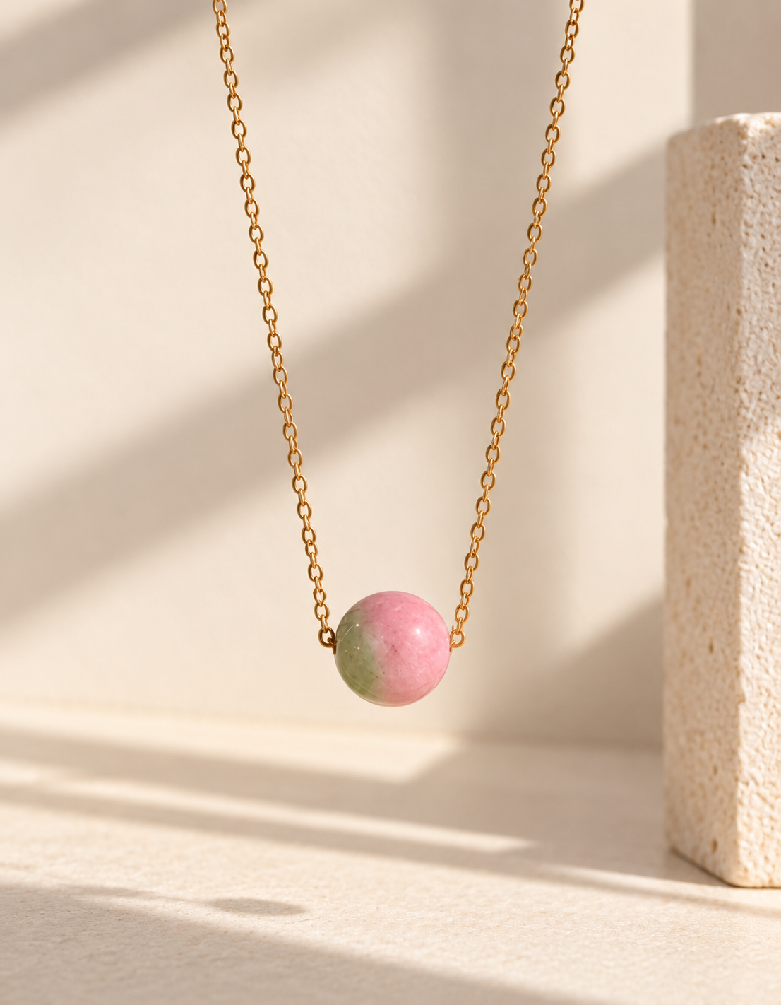 Blush Stone Necklace