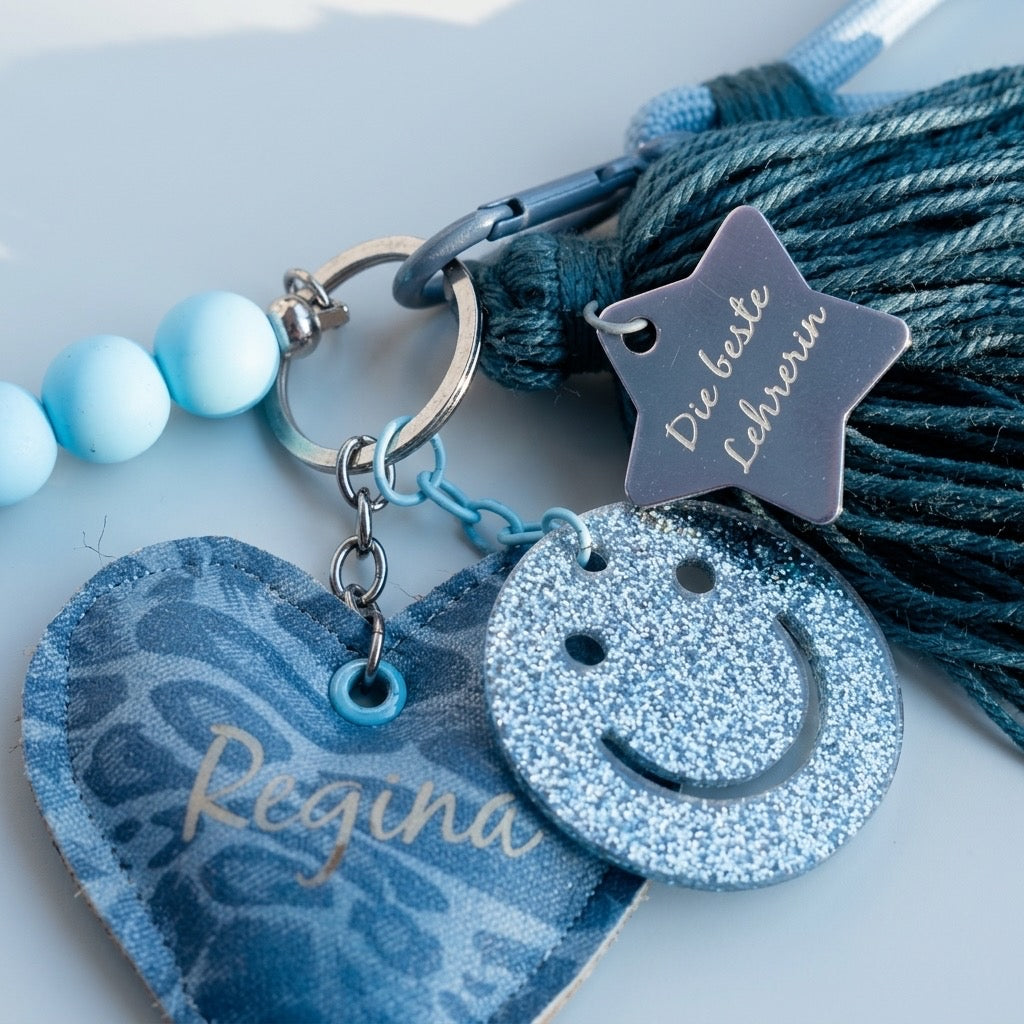 Smile Keychain