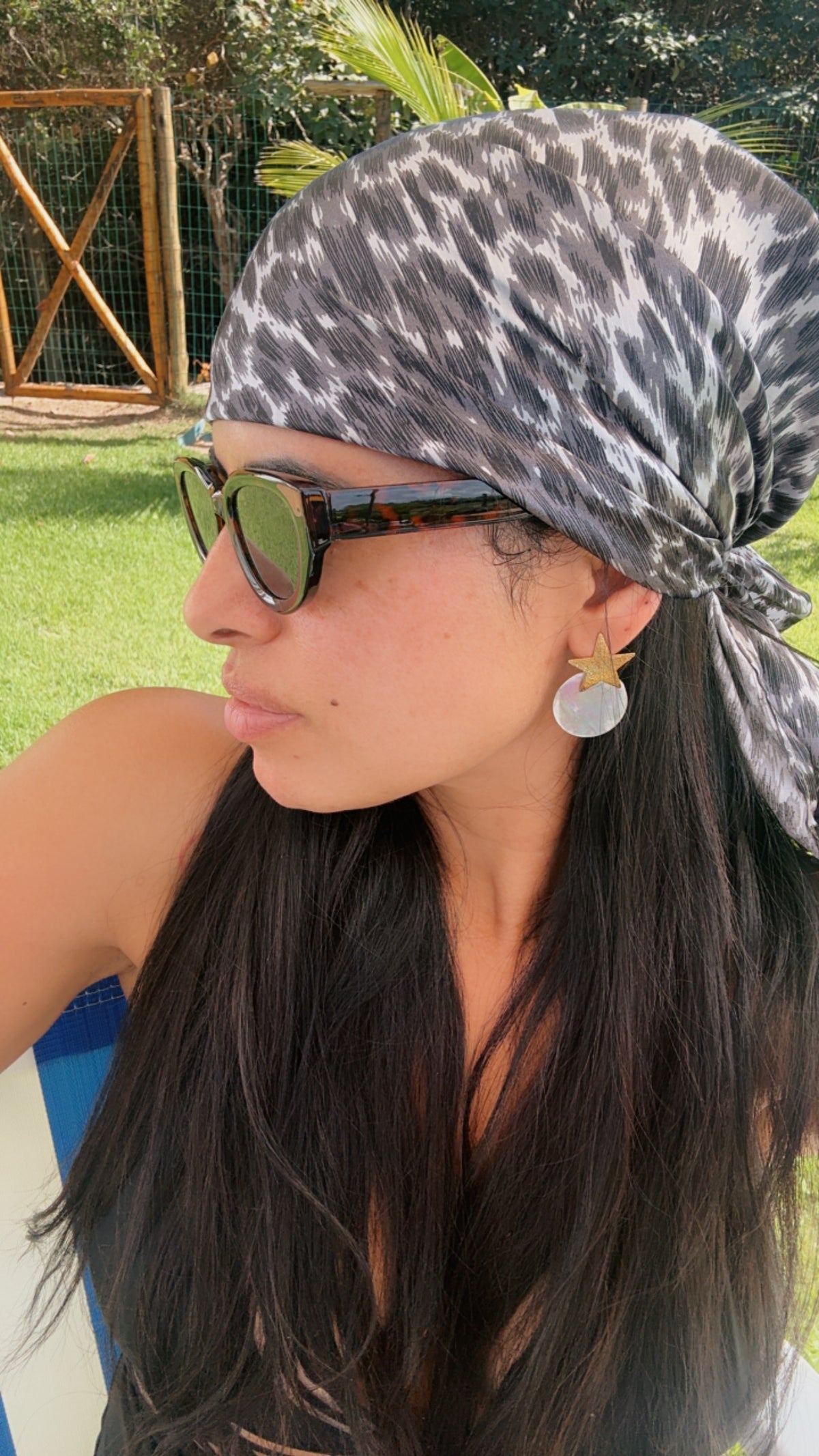 Leopard Headscarf
