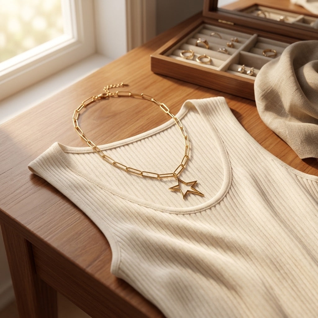Stella Link Necklace