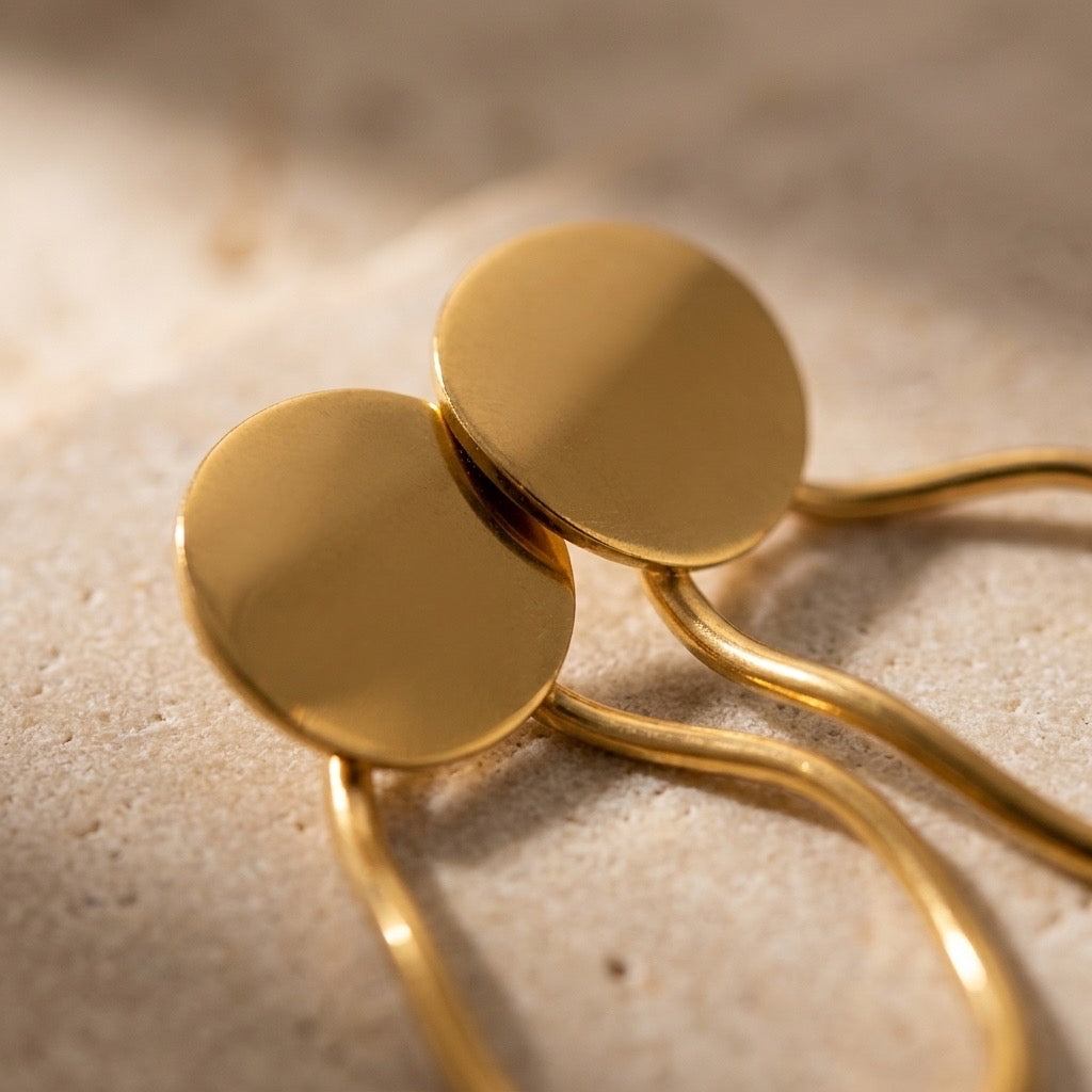 Large Contour Earrings