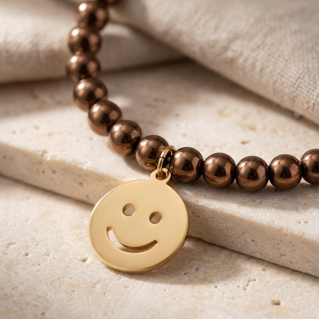 Smiley Charm Necklace