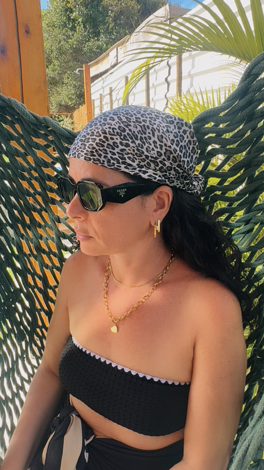Leopard Headscarf