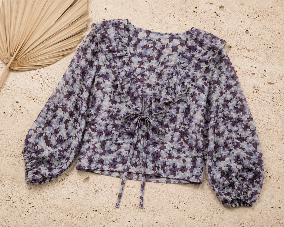 Lavender Bloom Blouse
