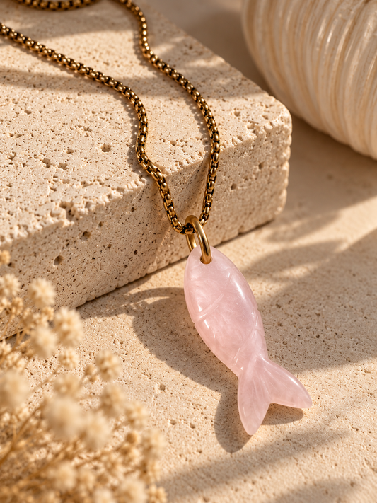 Pink Tides  Necklace