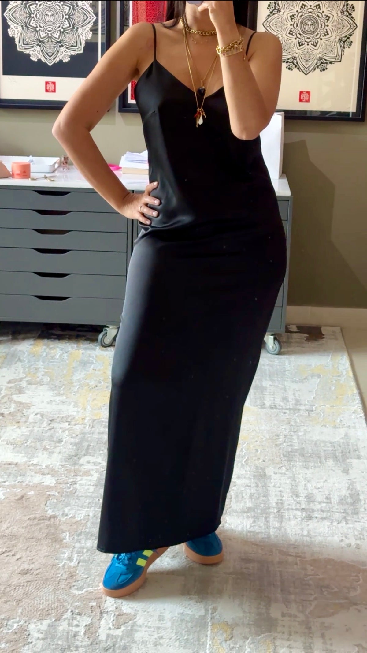 Satin Glow Dress