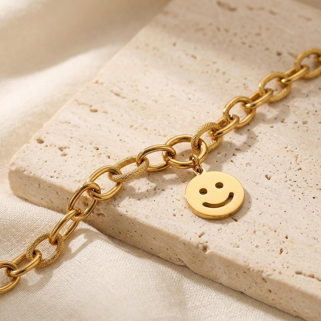 Happy Face Bracelet