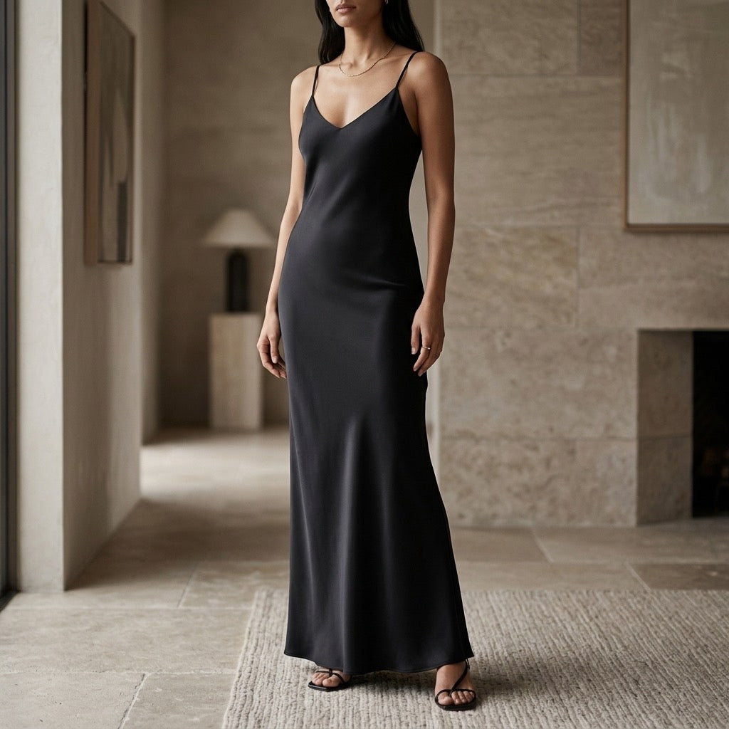 Satin Glow Dress