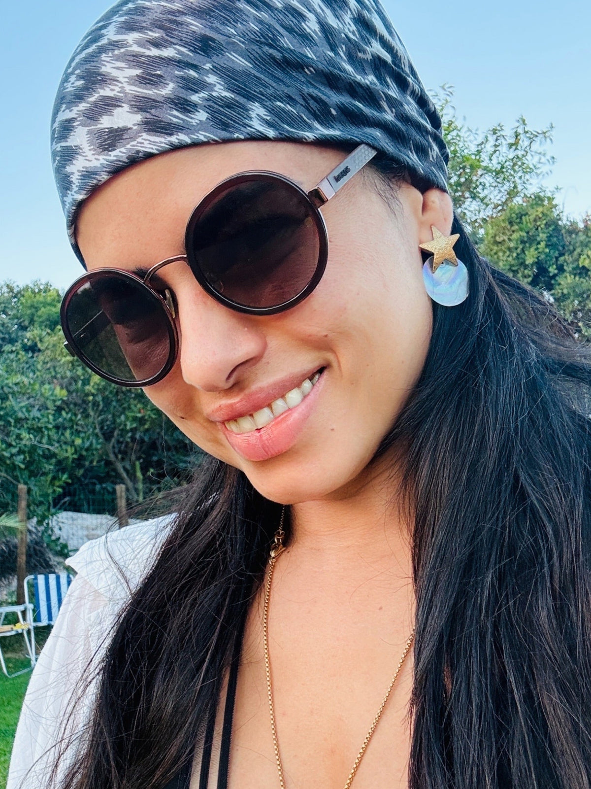 Leopard Headscarf