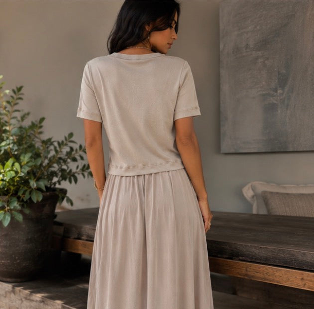 Azure Flow  Dress