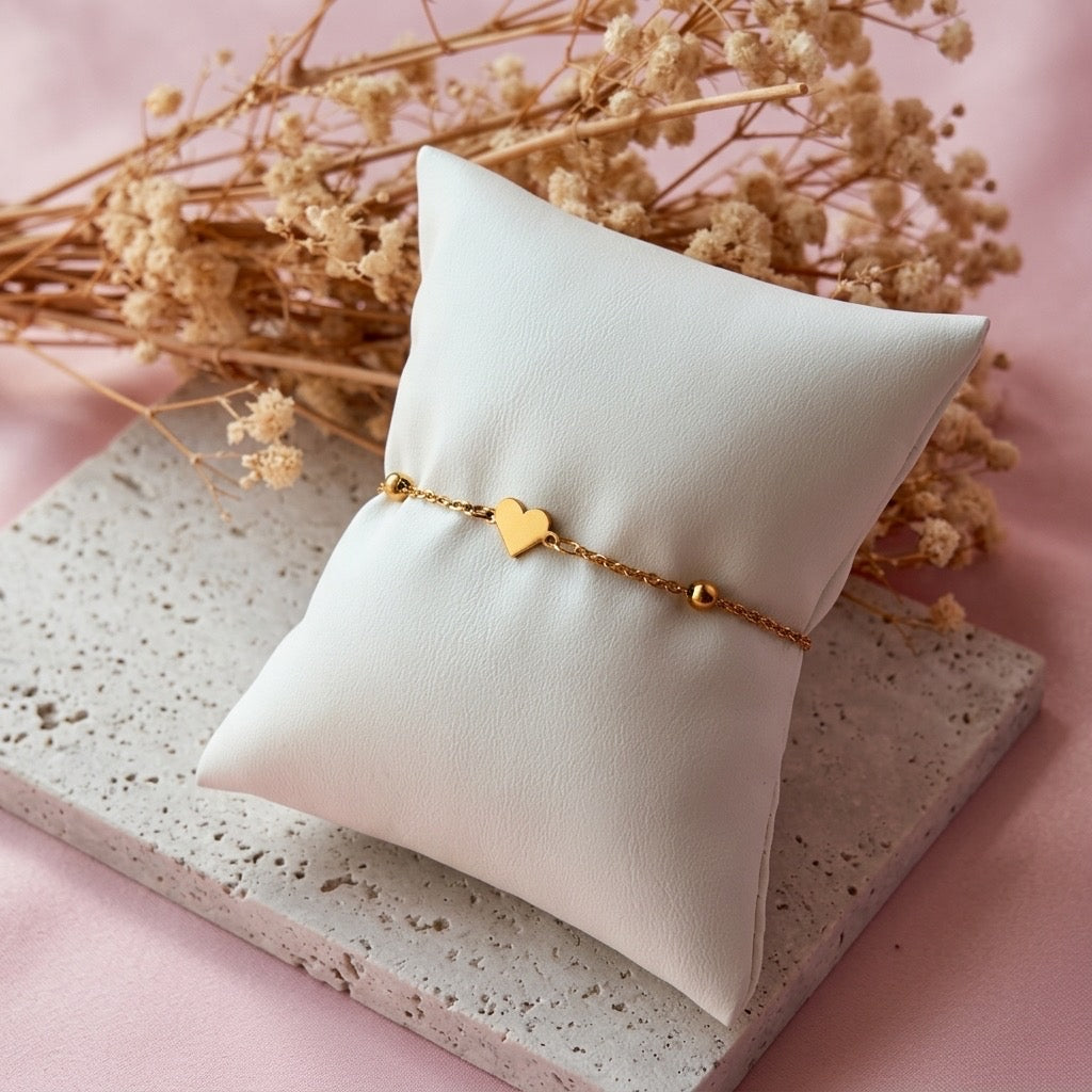 Aurora Heart Bracelet