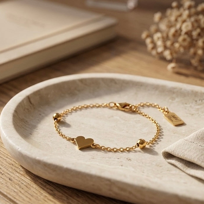 Aurora Heart Bracelet