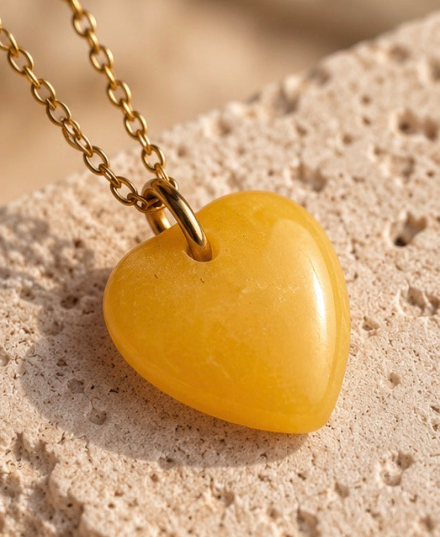 Heart Stone Necklace