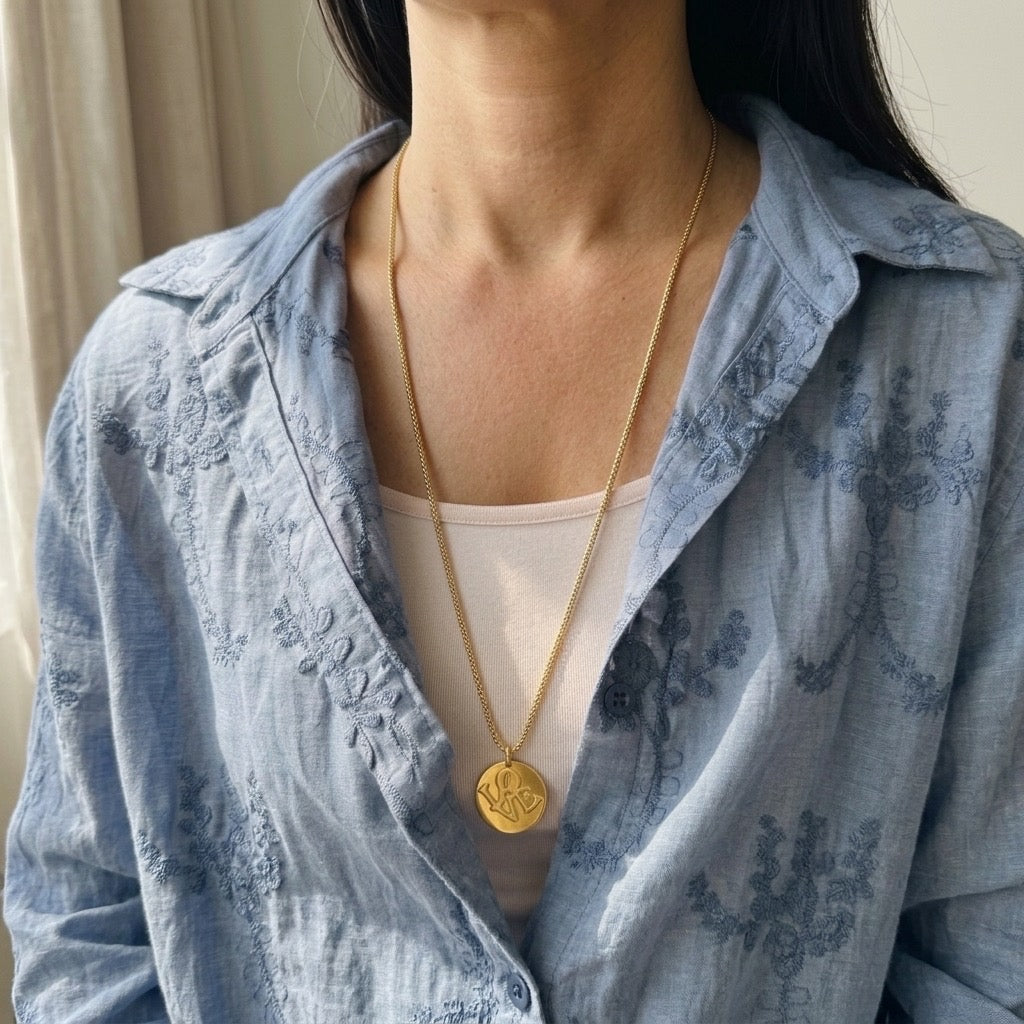 Love signature Necklace