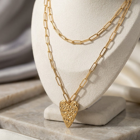 Lace Heart Necklace