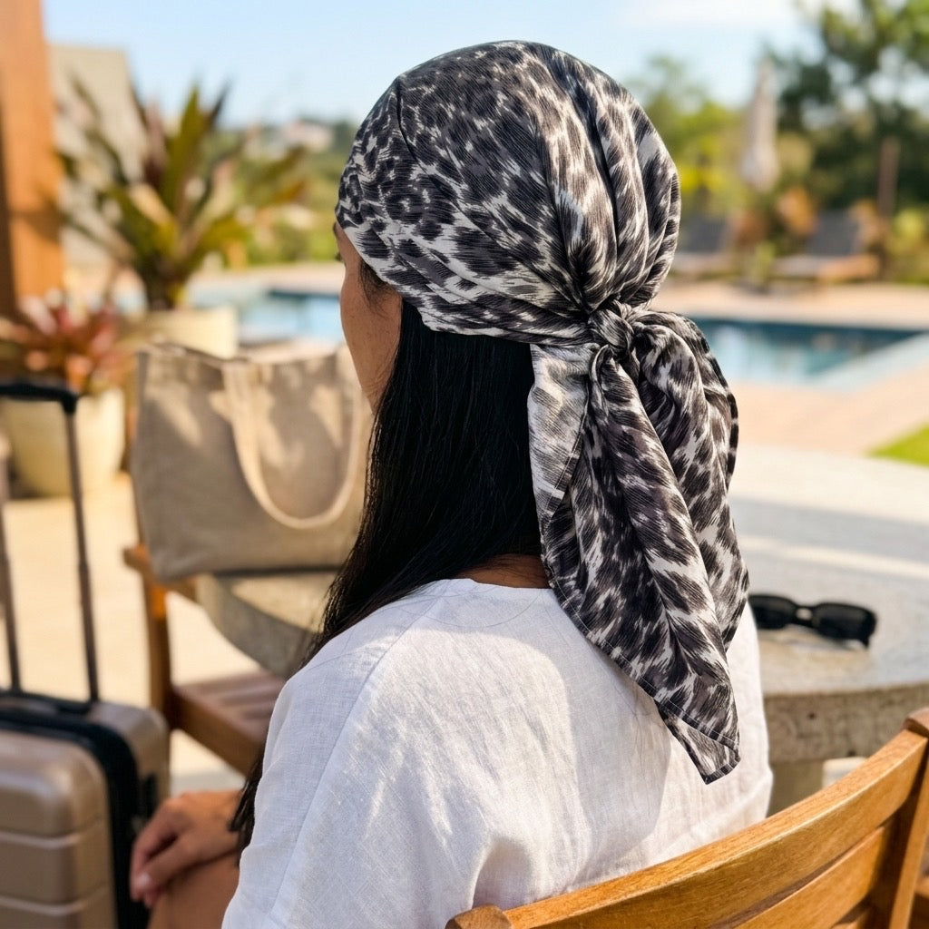 Leopard Headscarf