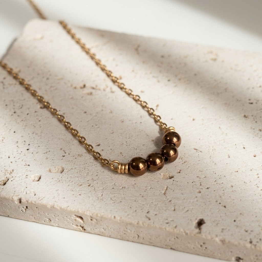 Golden Dots Necklace