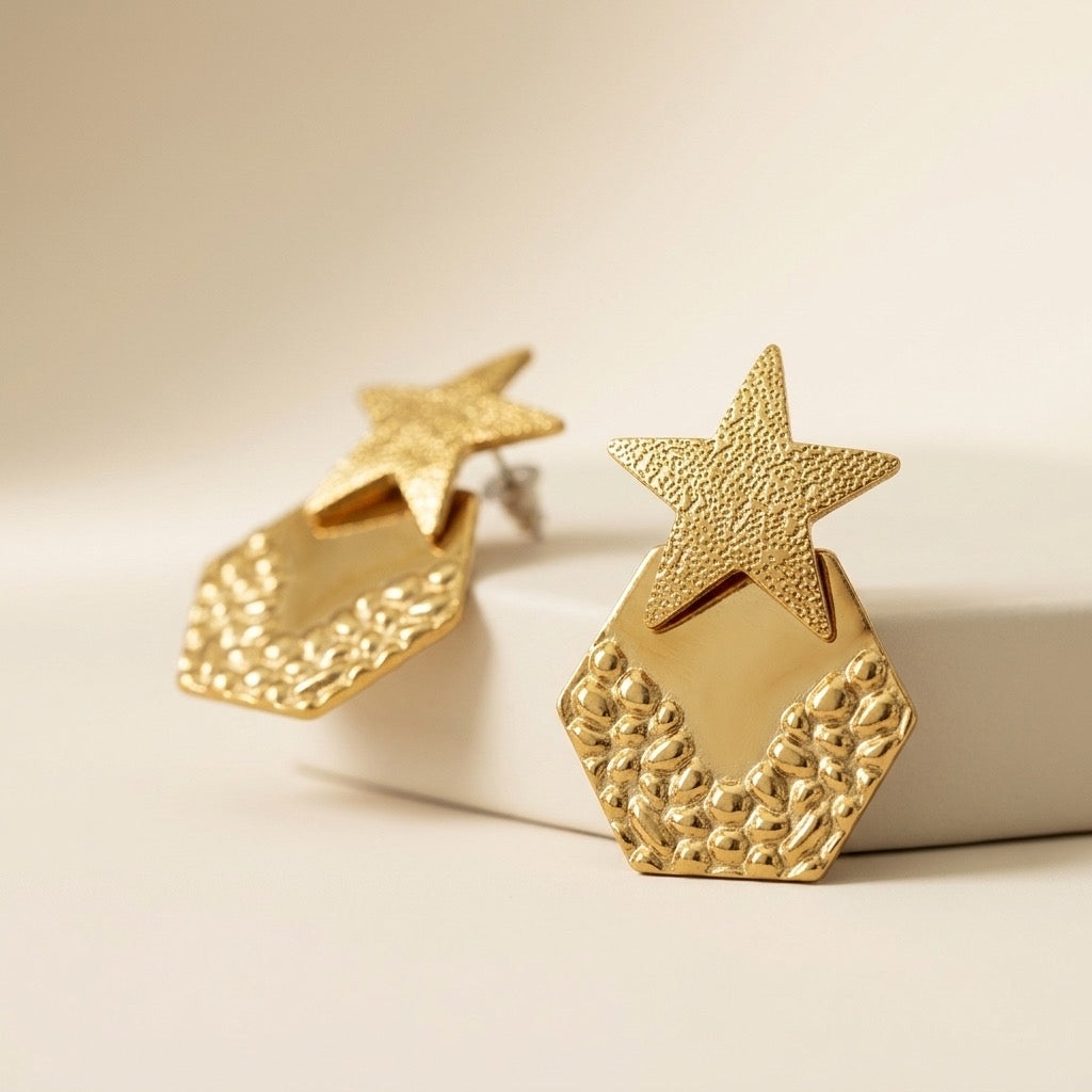 Stella Hexa Earrings