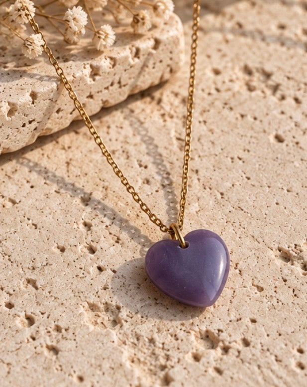 Heart Stone Necklace