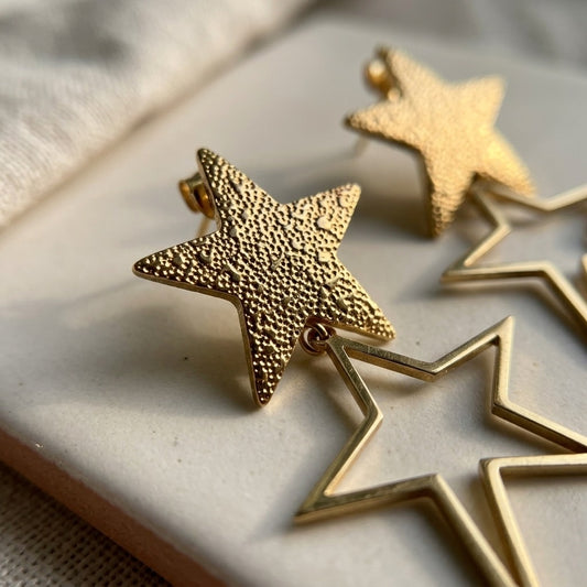 Modern Star Earrings