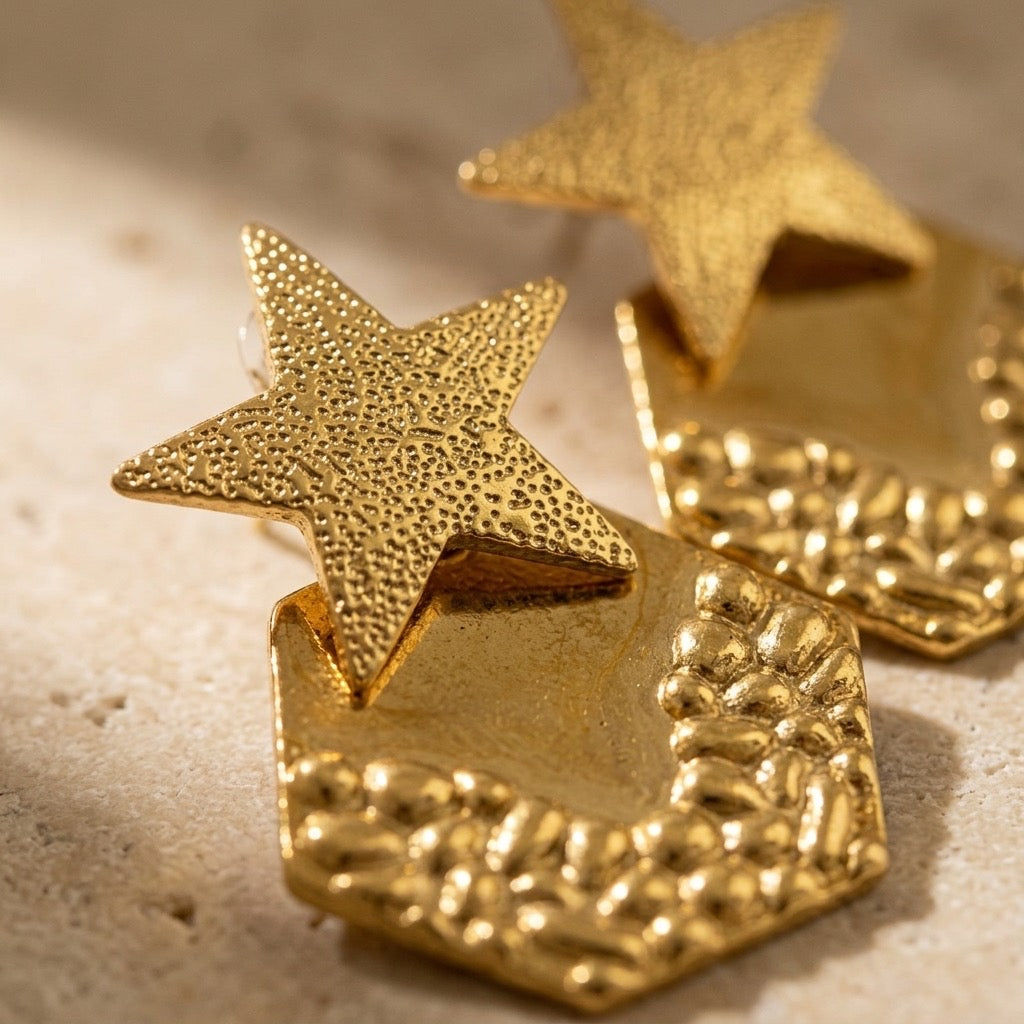 Stella Hexa Earrings